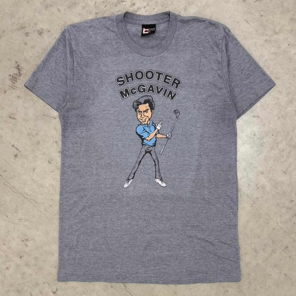 Vintage Happy Gilmore Shooter McGavin Funny Movie Golf Shirt